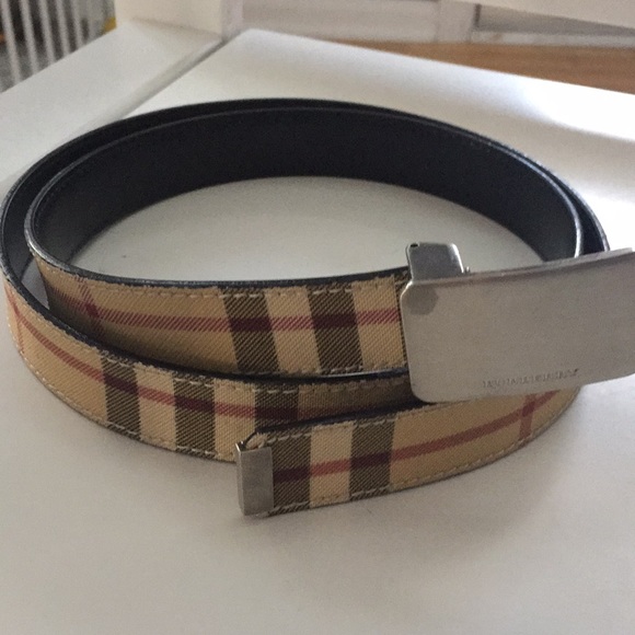 burberry nova check belt